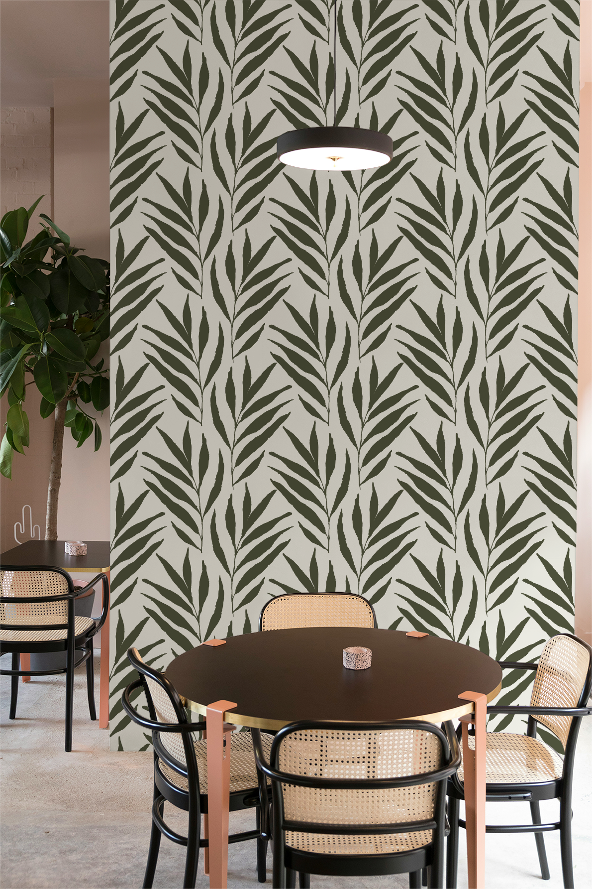 Willow Leaves - Dark Green