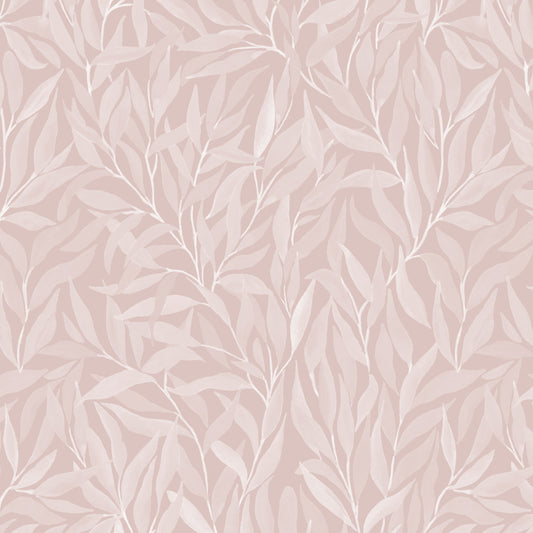 Great Willow - Silhouette - Light Pink - Large Scale