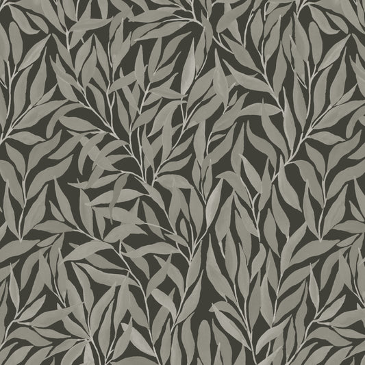 Great Willow - Silhouette - Moss Brown - Large Scale