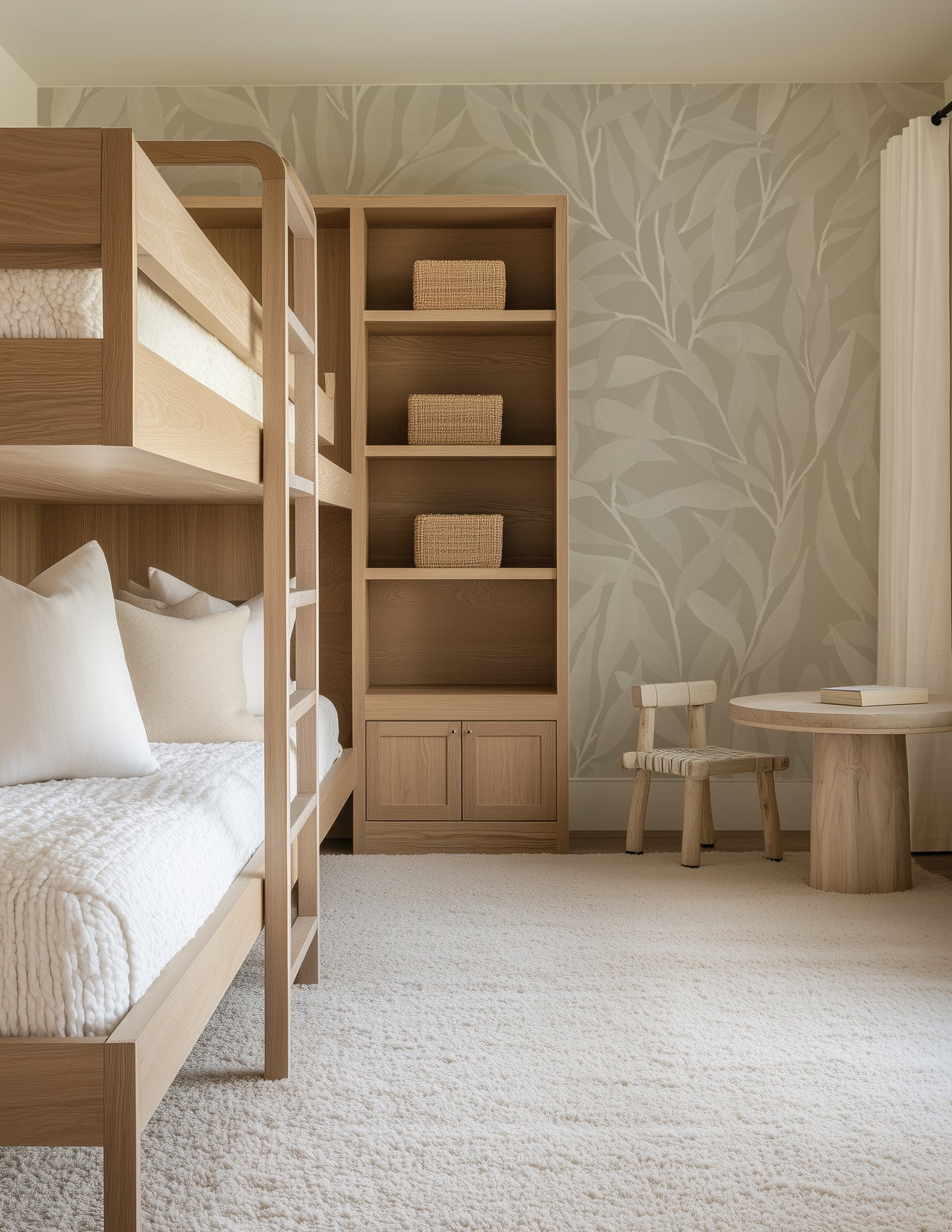 Great Willow - Silhouette - Beige - Large Scale