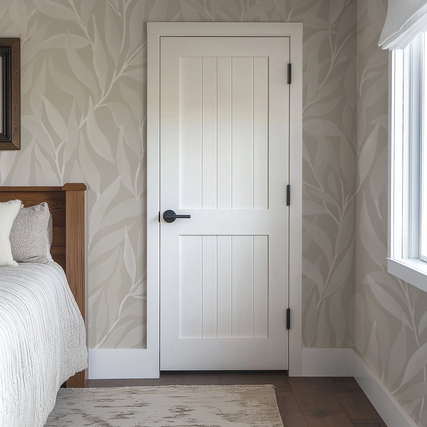 Great Willow - Silhouette - Beige - Large Scale