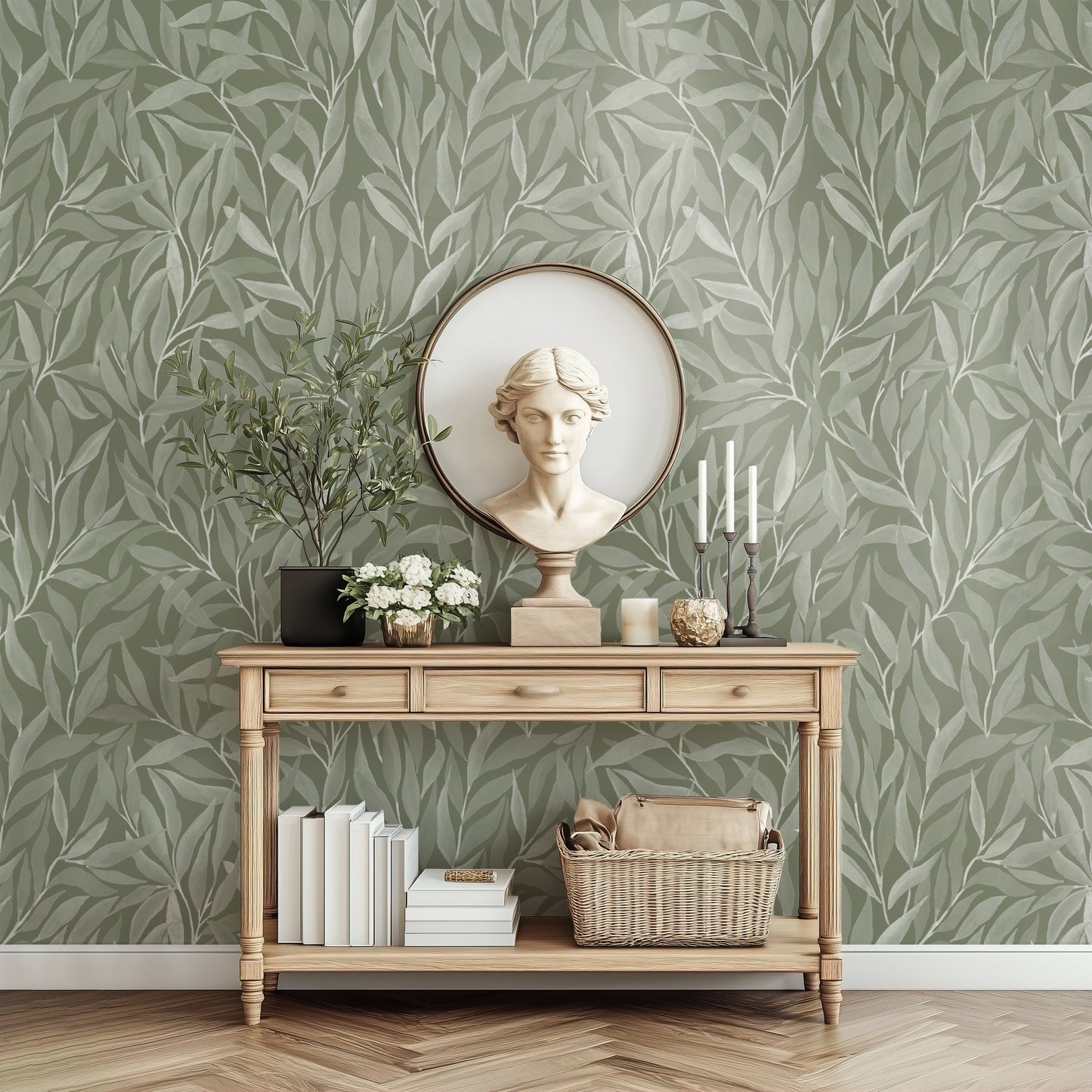 Great Willow - Compacted - Silhouette - Sage Green