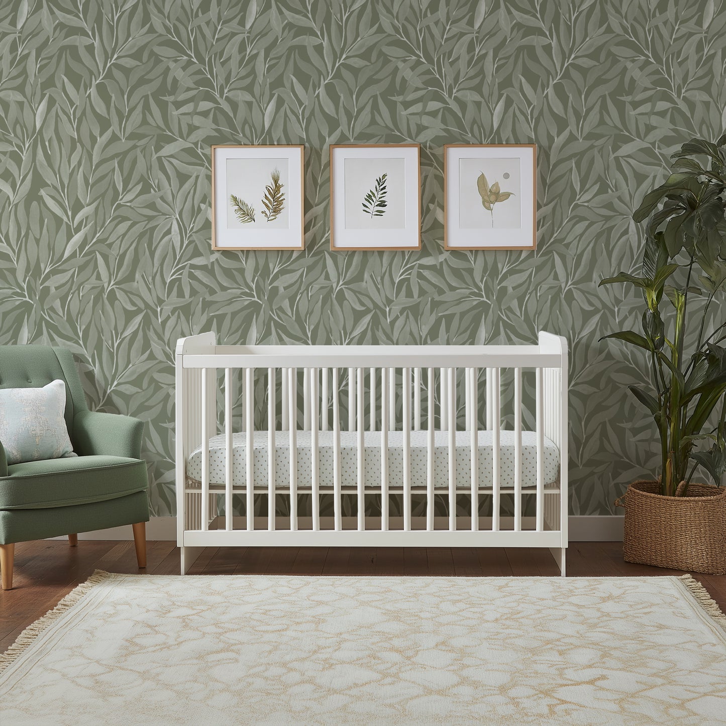 Great Willow - Compacted - Silhouette - Sage Green