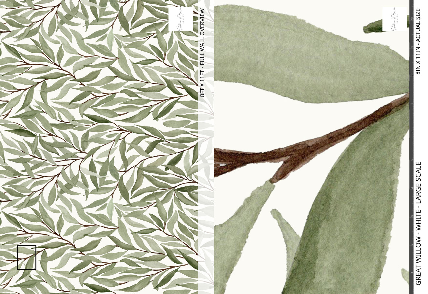 Great Willow - White - Large Scale