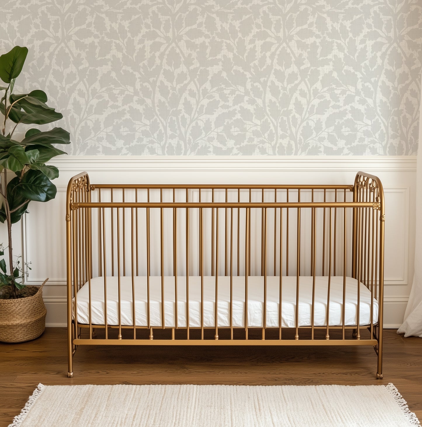 Oaks of Avalon - Silhouette - Texture - Light Grey Off White