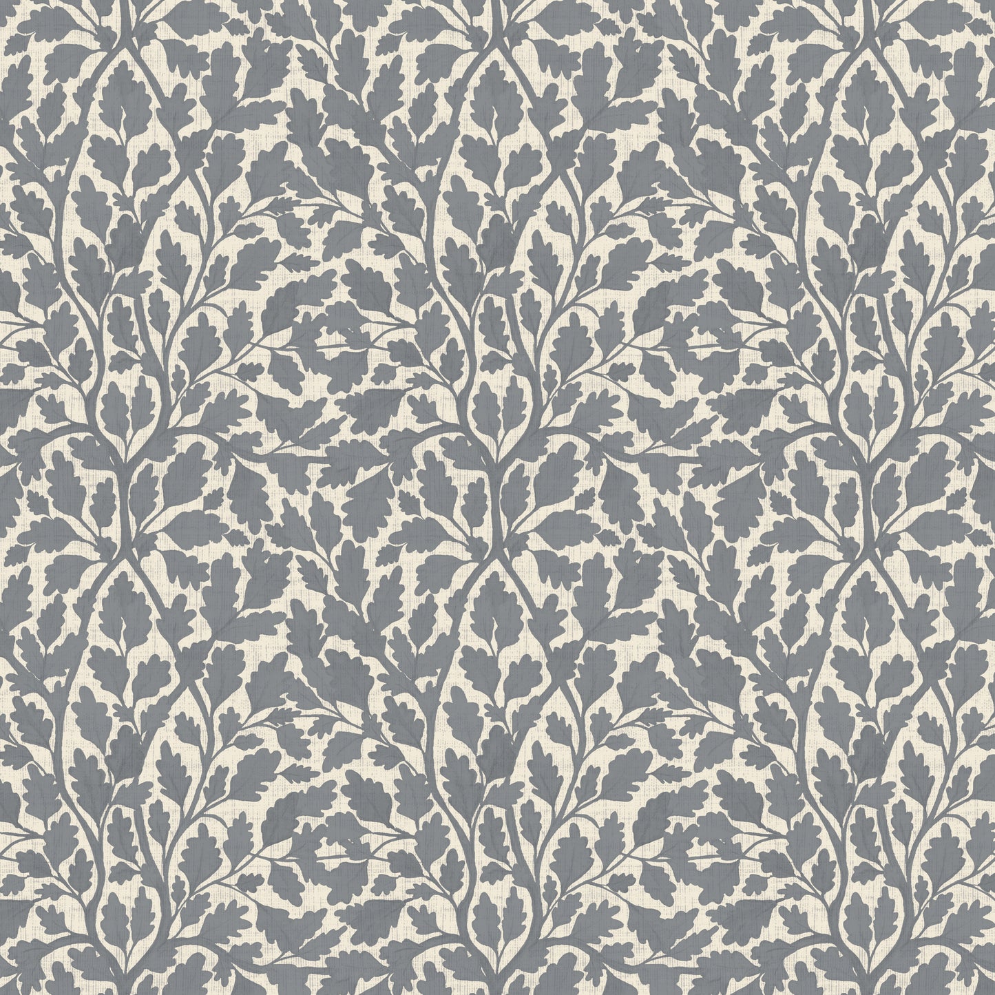 Oaks of Avalon - Silhouette - Texture - Navy Creme
