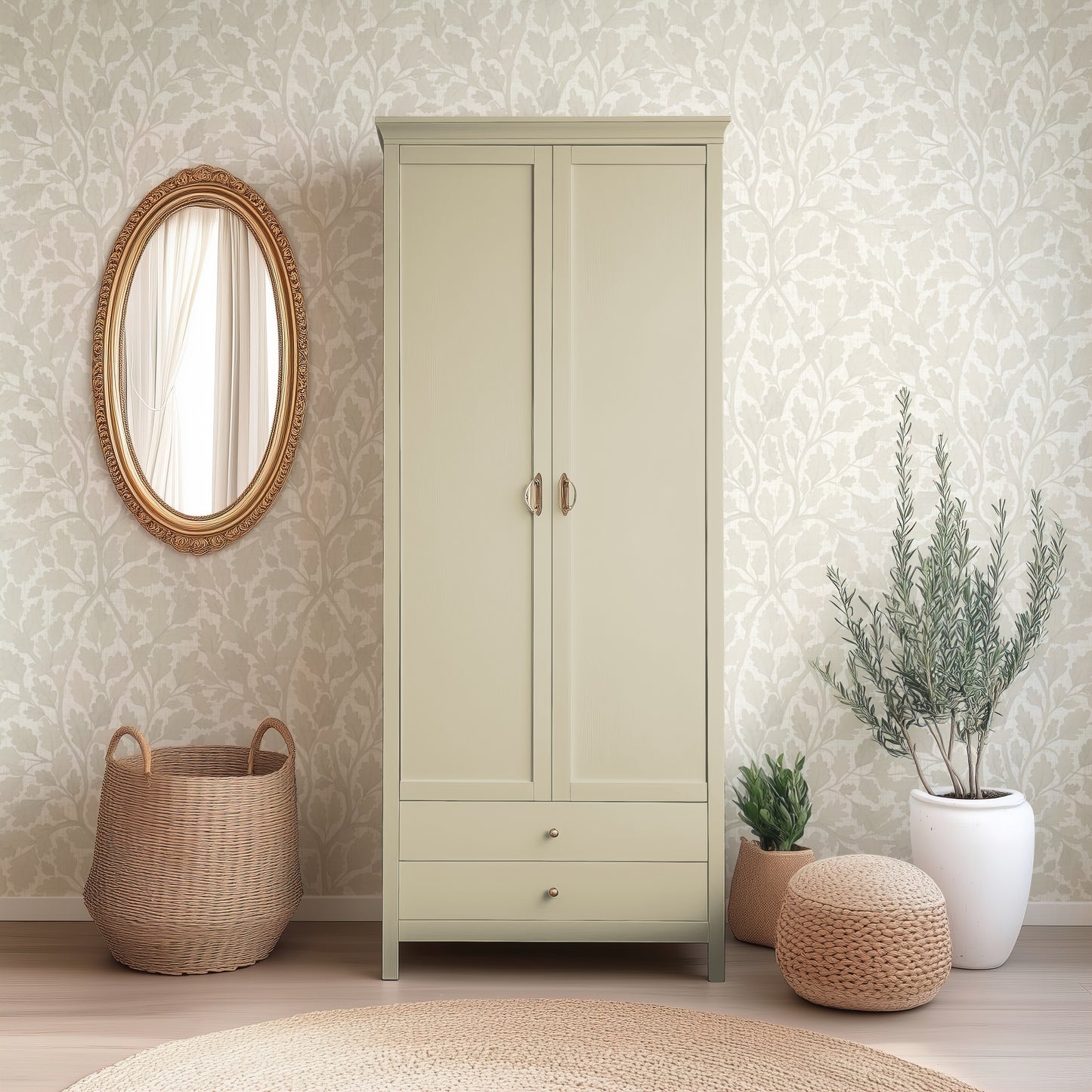 Oaks of Avalon - Silhouette - Texture - Neutral