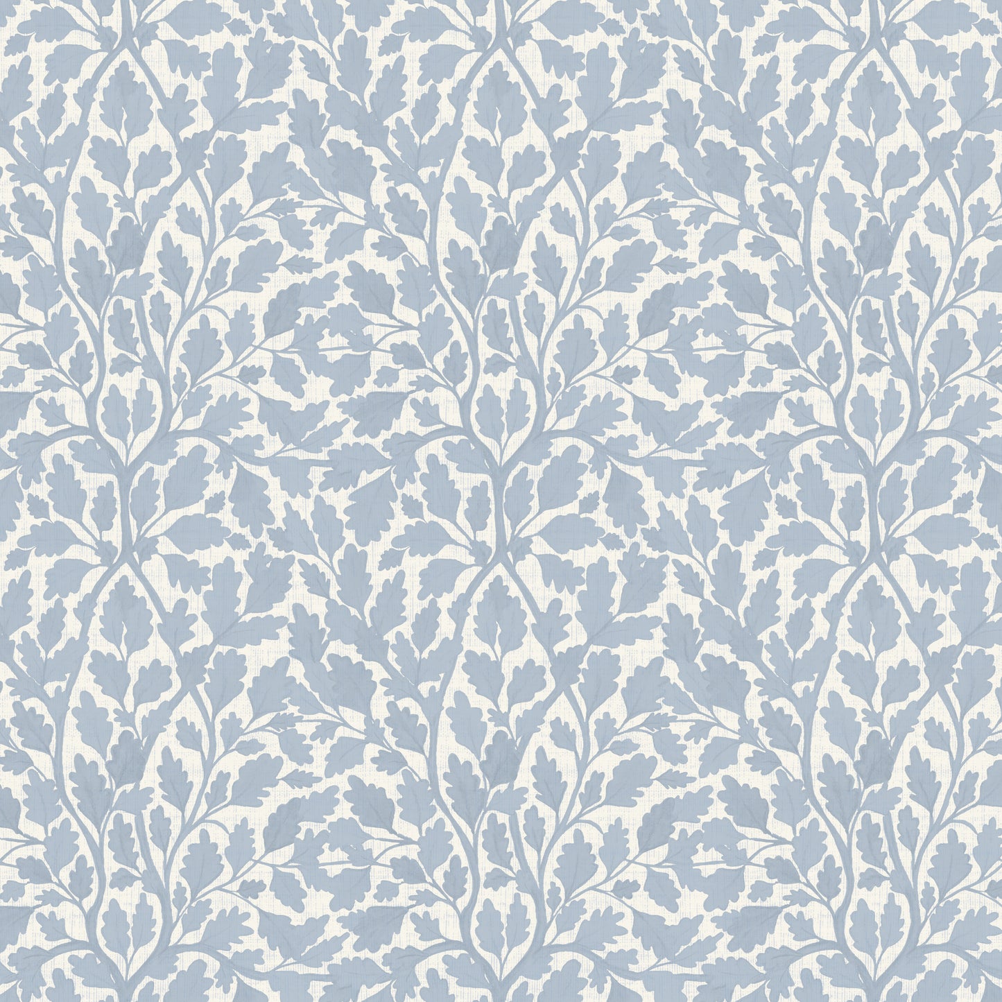 Oaks of Avalon - Silhouette - Texture - Sky Blue Off White