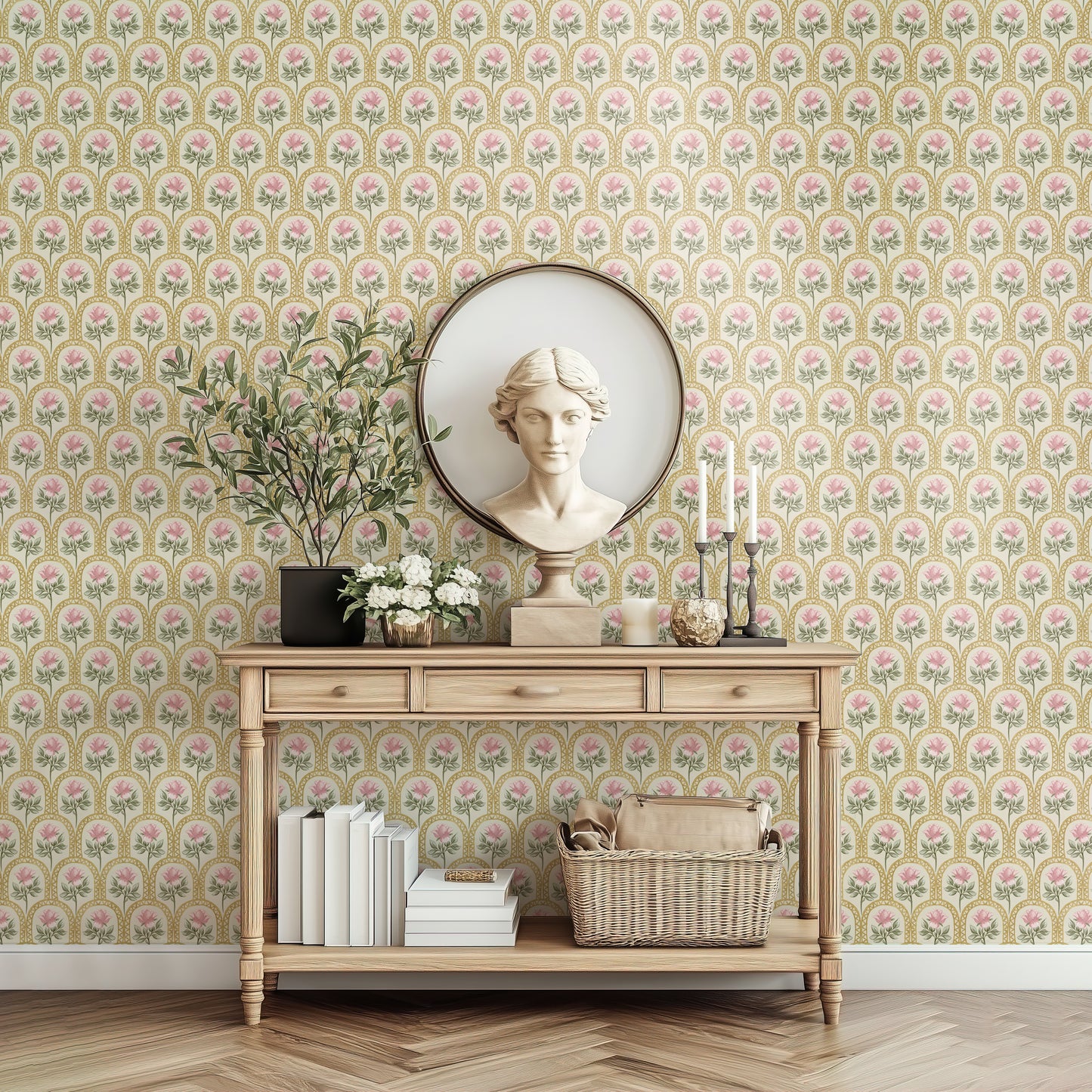 Rose Lineage - Watercolour - Light Beige