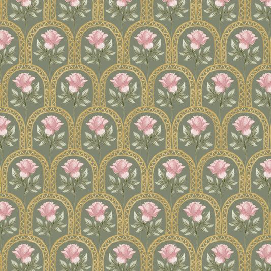 Rose Lineage - Watercolour - Sage