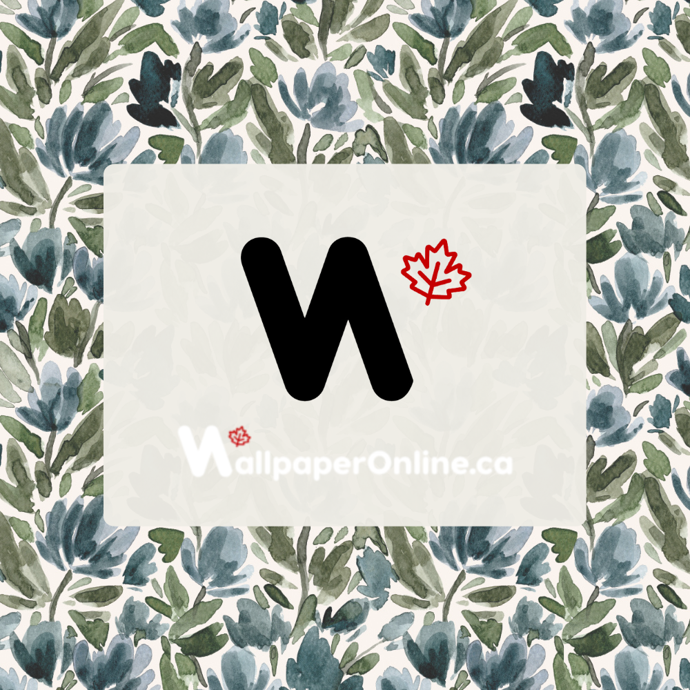 Wallpaper Online Canada x Sabina Maria Design, wallpaper collaboration. Canadian made and designed.