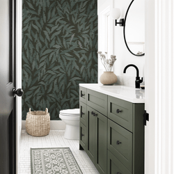 Great Willow - Silhouette - Blue Brown