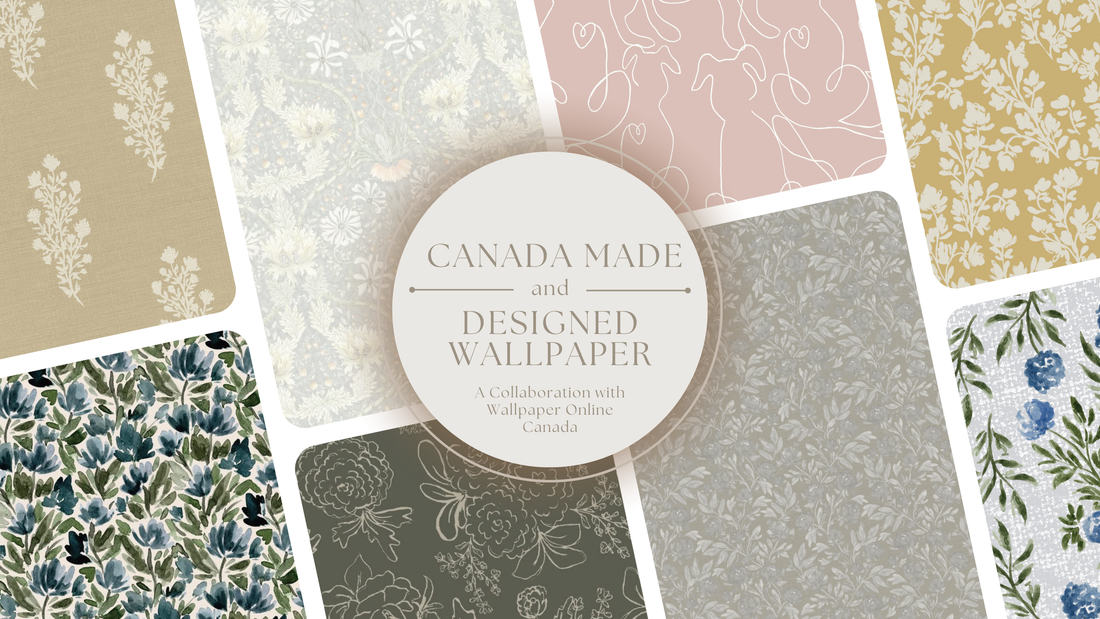A Celebration of Canadian-Made Beauty: My New Wallpaper Collection with Wallpaper Online Canada