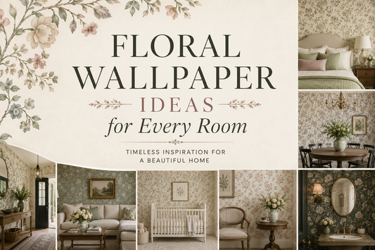 Floral Wallpaper Ideas for Every Room of Your Home