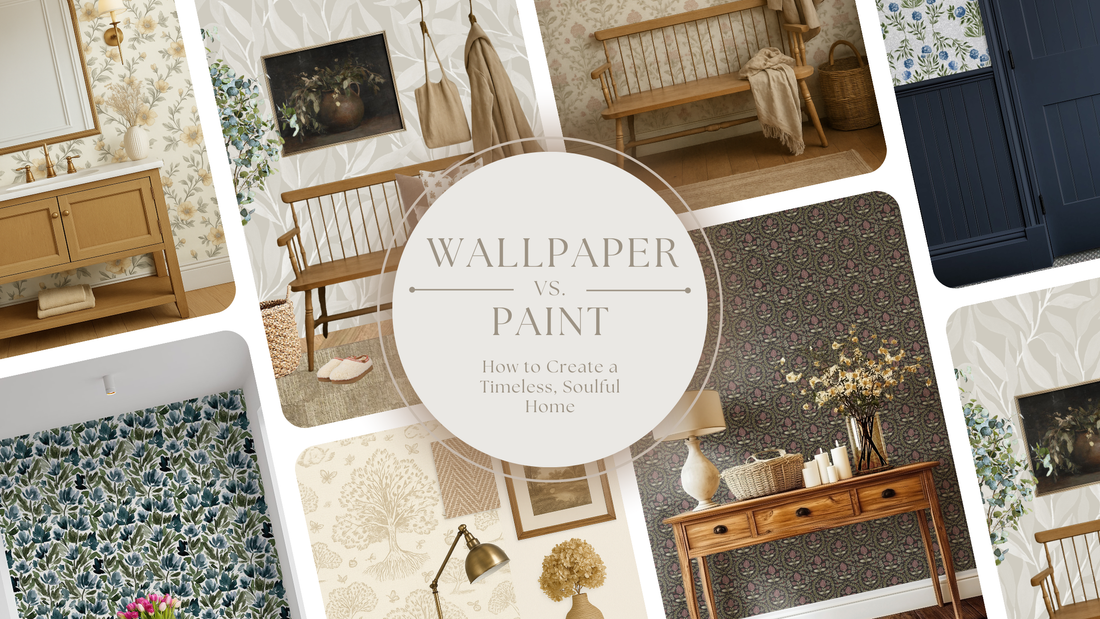 Wallpaper vs Paint: How to Create a Timeless, Soulful Home | Sabina Maria Design