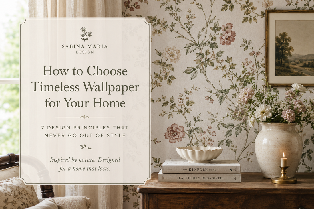 How to Choose Timeless Wallpaper for Your Home