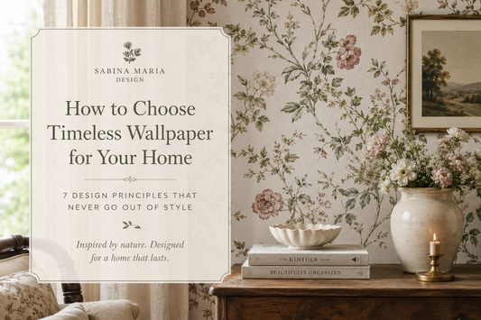 How to Choose Timeless Wallpaper for Your Home