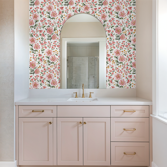 Aria Florals - White