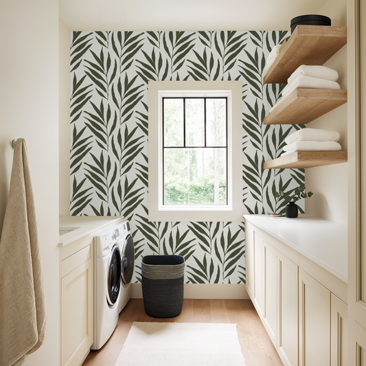 Willow Leaves - Dark Green