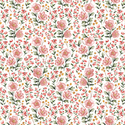 Aria Florals - White