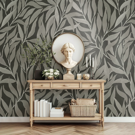 Great Willow - Silhouette - Moss Brown - Large Scale