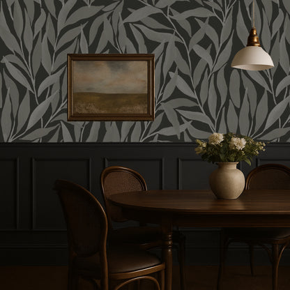 Great Willow - Silhouette - Moss Brown - Large Scale