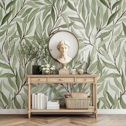 Great Willow - Off White - Large Scale