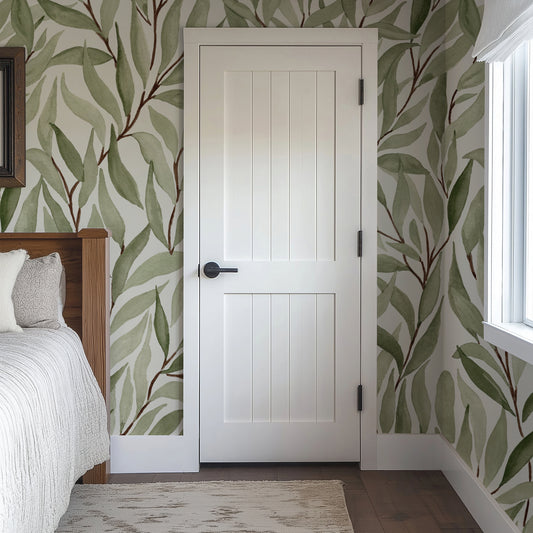 Great Willow - Off White - Large Scale