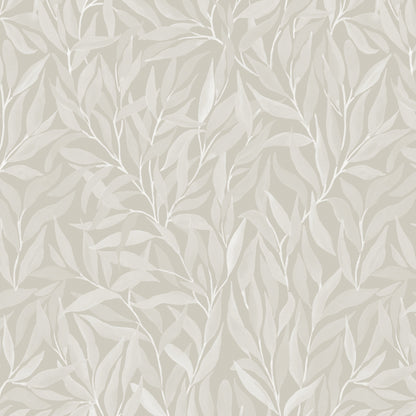 Great Willow - Silhouette - Beige - Large Scale