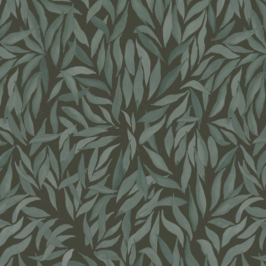 Great Willow - Silhouette - Blue Brown