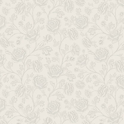 Magdalene Roses - Toile - Light Beige - Large Scale