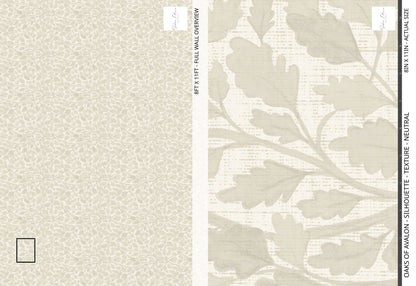 Oaks of Avalon - Silhouette - Texture - Neutral
