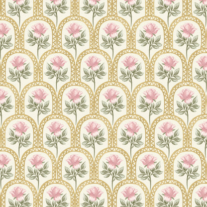Rose Lineage - Watercolour - Ivory