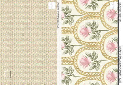 Rose Lineage - Watercolour - Ivory