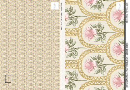 Rose Lineage - Watercolour - Light Beige