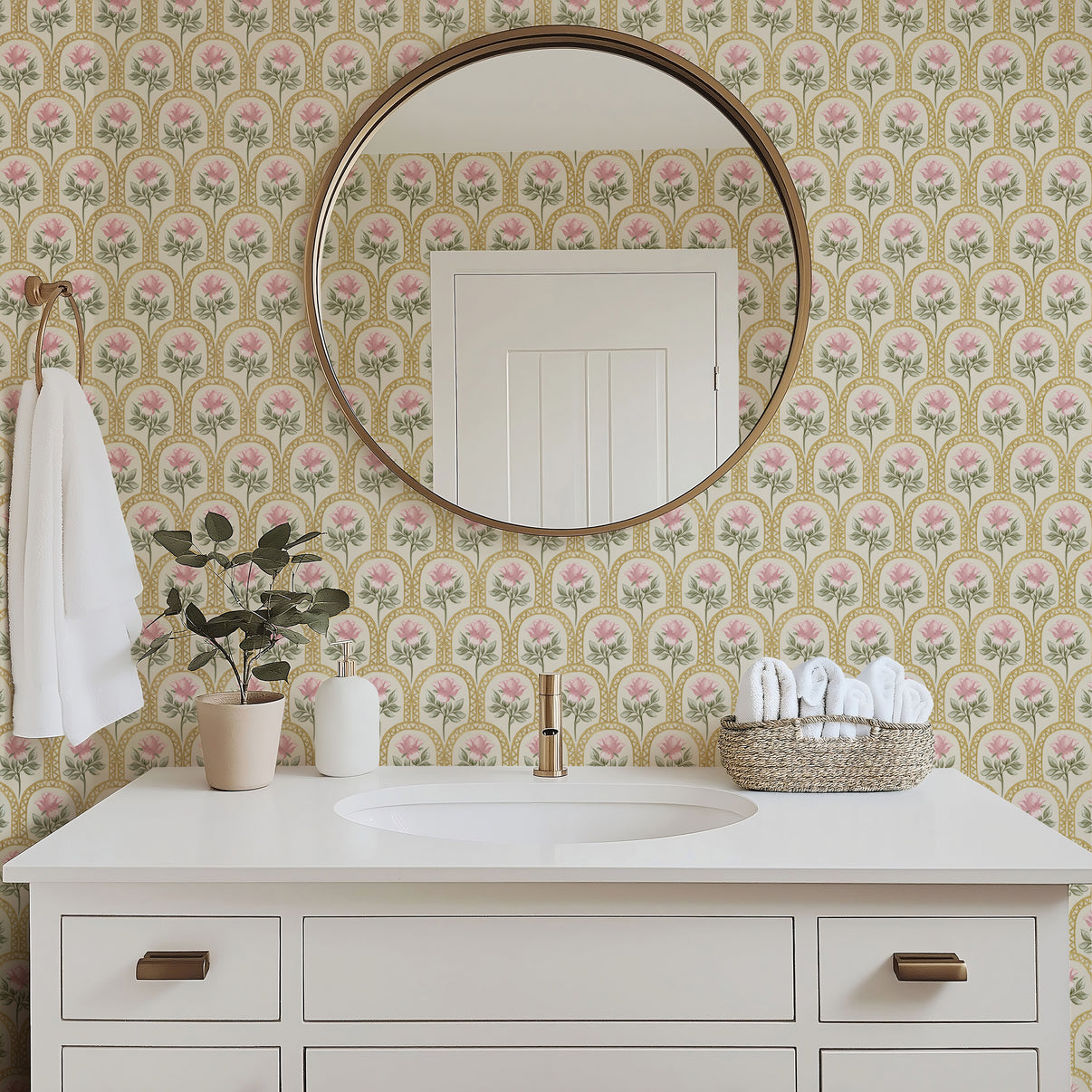 Rose Lineage - Watercolour - Light Beige – Sabina Maria Design