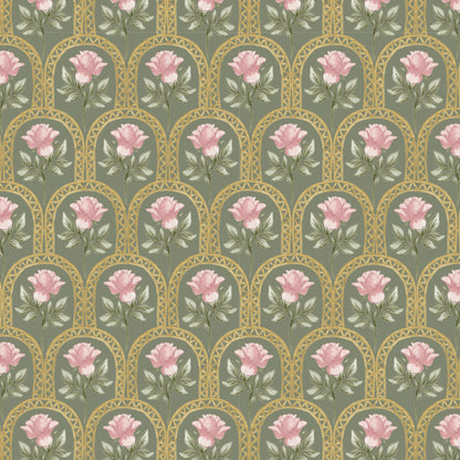 Rose Lineage - Watercolour - Sage